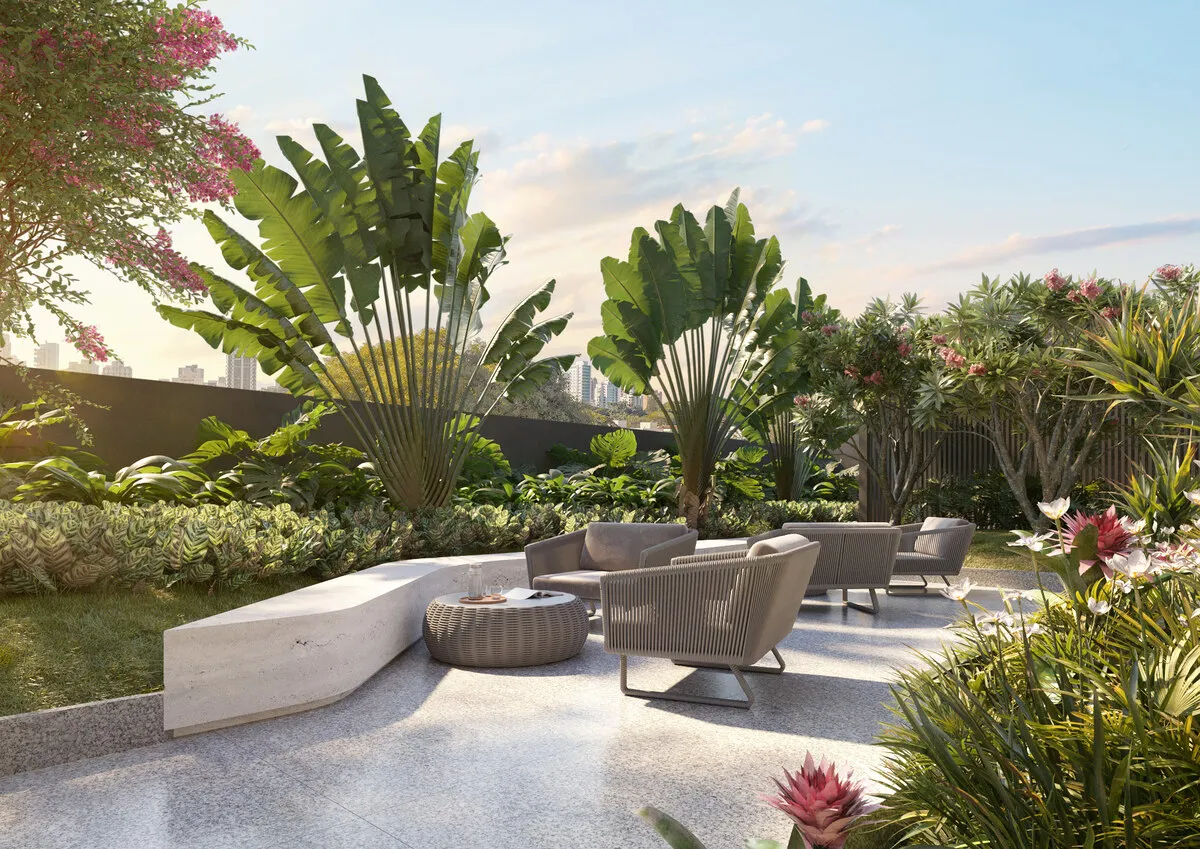 Beyond Residence em Alphaville — rooftop no 32º andar com vista 360º