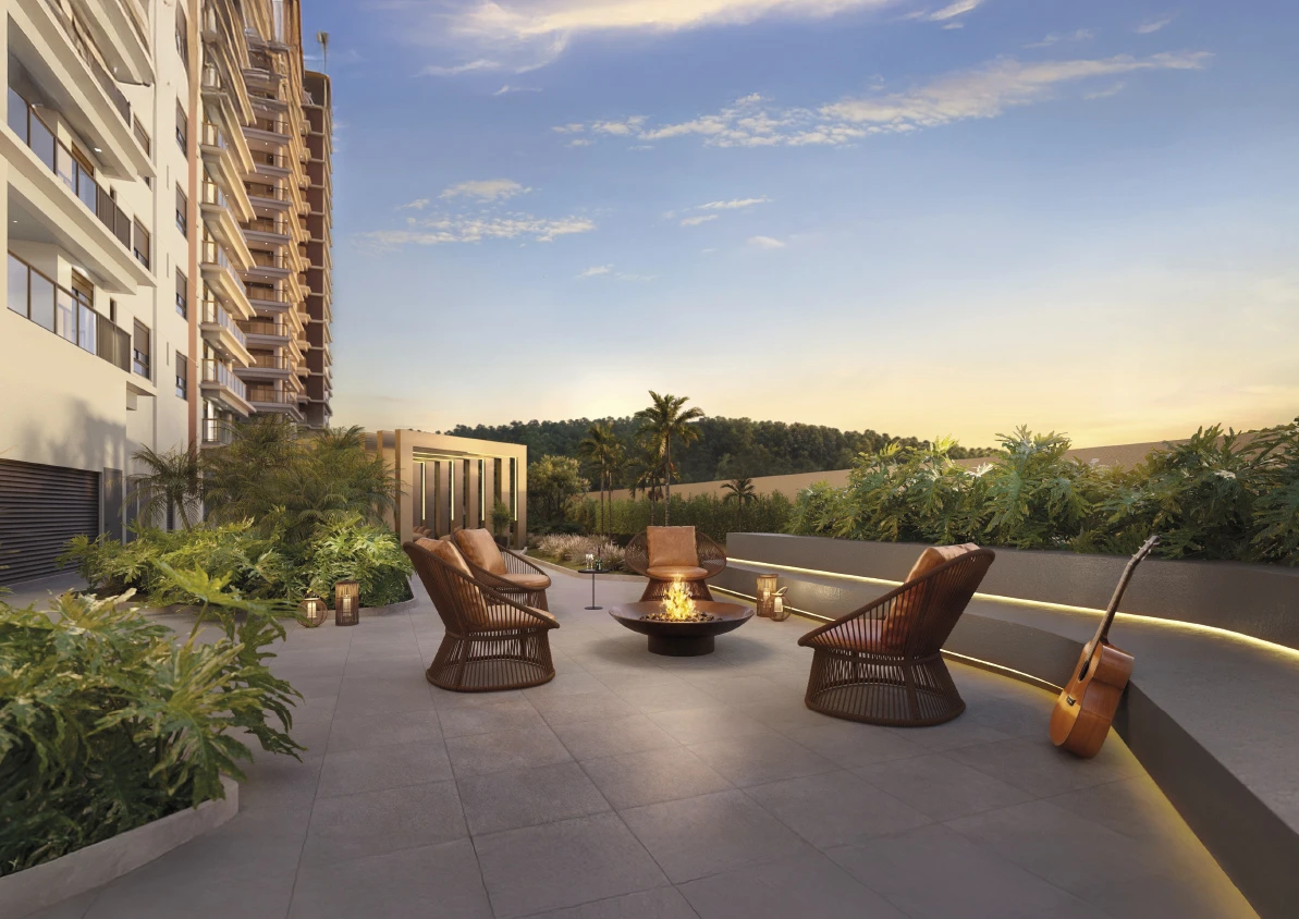 Eternity Alphaville em Alphaville — hall social com design exclusivo